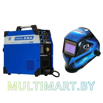 Сварочный аппарат AuroraPRO Overman 185 + сварочная маска Aurora Sun7 TIG Master 2-levels